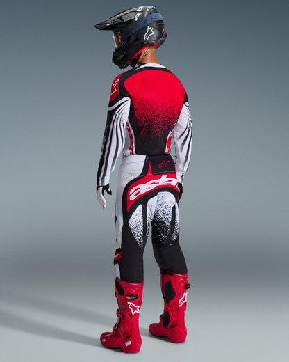 Pantalon Alpinestars Techstar Nomur - Noir/Blanc/Rouge