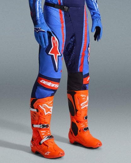 Pantalon Alpinestars Techstar Nomur - Marine foncé/Orange/Bleu UCLA