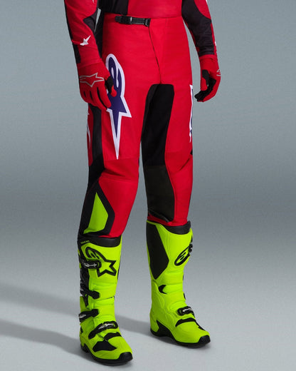 Pantalon Alpinestars Fluid Grid - Rouge/Noir/Violet