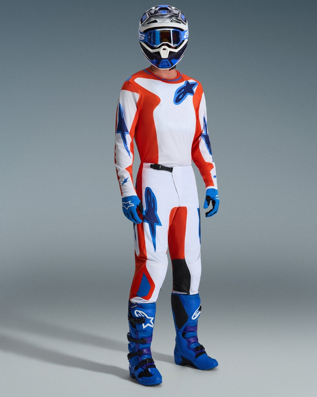 Pantalon Alpinestars Fluid Grid - Orange/Bleu UCLA