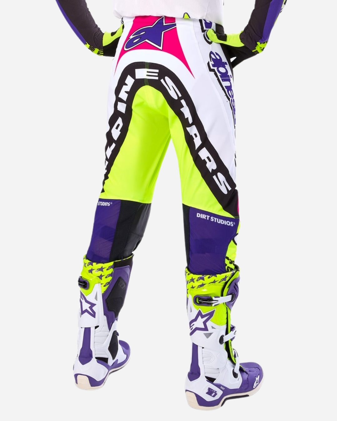 Pantalon Alpinestars Supertech Dirt Studios - Violet