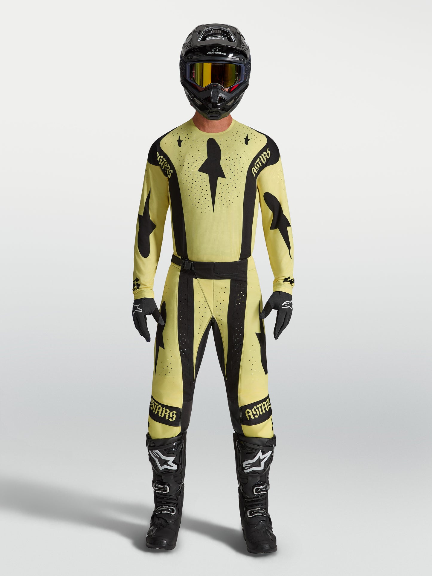 Pantaloni Alpinestars Techstar Atrox - Giallo/Nero