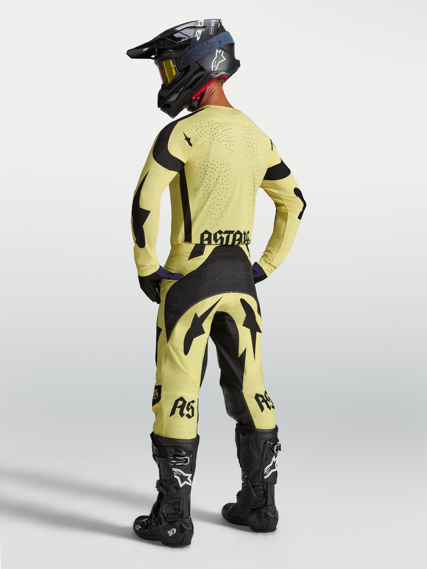 Pantaloni Alpinestars Techstar Atrox - Giallo/Nero