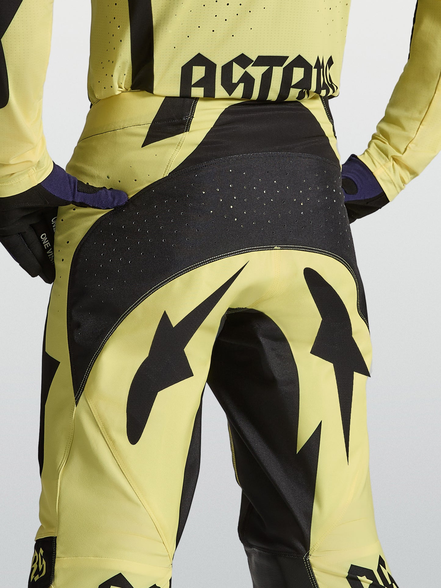 Pantaloni Alpinestars Techstar Atrox - Giallo/Nero