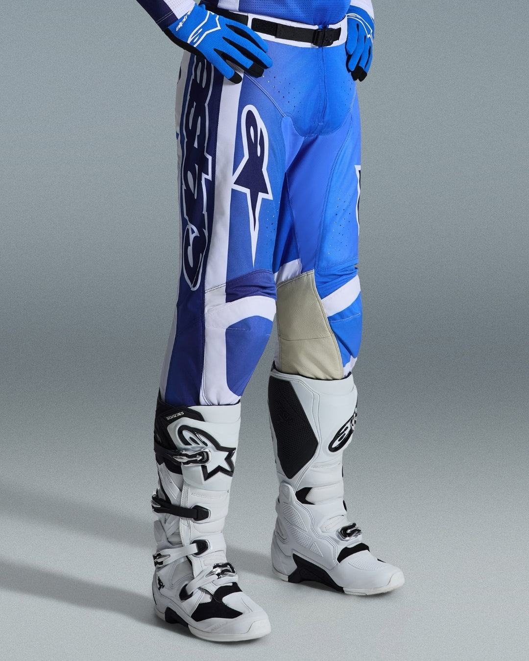 Pantalon Alpinestars Racer Air Portl - Bleu UCLA/Blanc