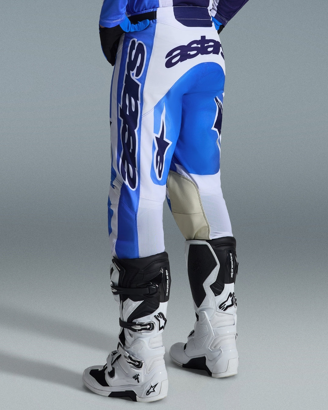 Pantalon Alpinestars Racer Air Portl - Bleu UCLA/Blanc
