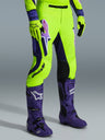 Pantalon Alpinestars Supertech Vista - Jaune soufre/Magenta/Vert foncé