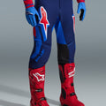 Alpinestars Supertech Vista Hose – Dunkelblau/Hellkoralle/Kobaltblau