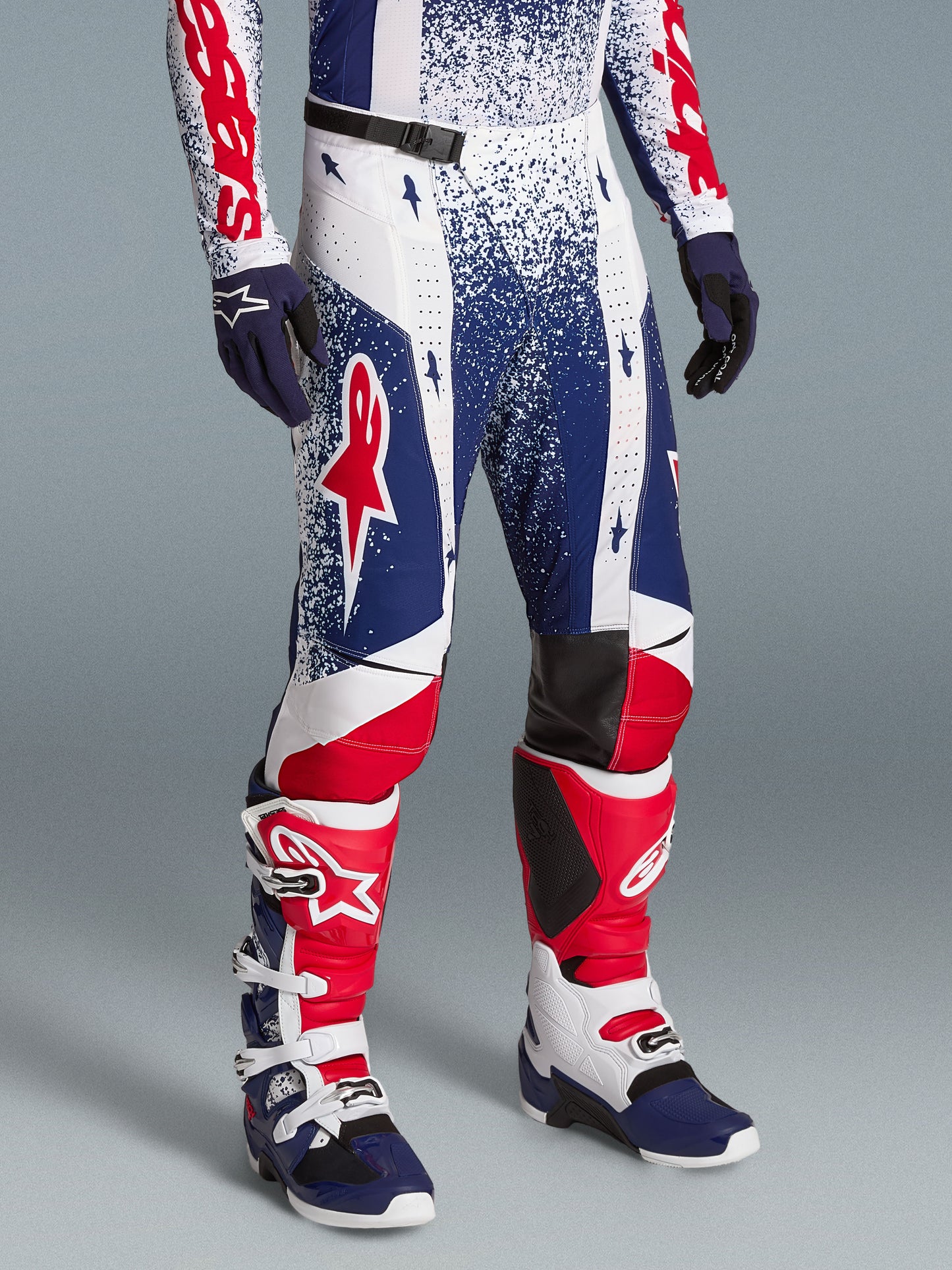 Alpinestars Techstar Unity Pants Limited Edition - Blue/Red/White
