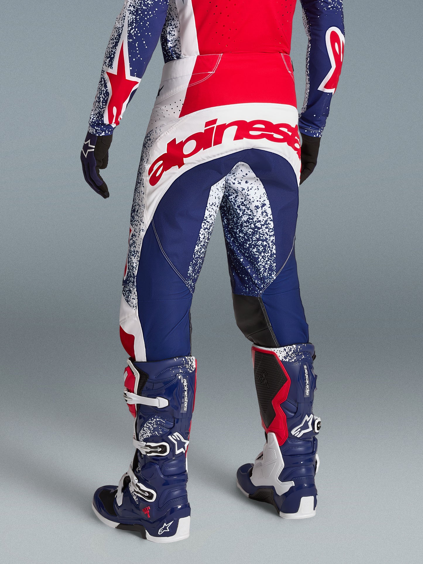 Alpinestars Techstar Unity Pants Limited Edition - Blue/Red/White