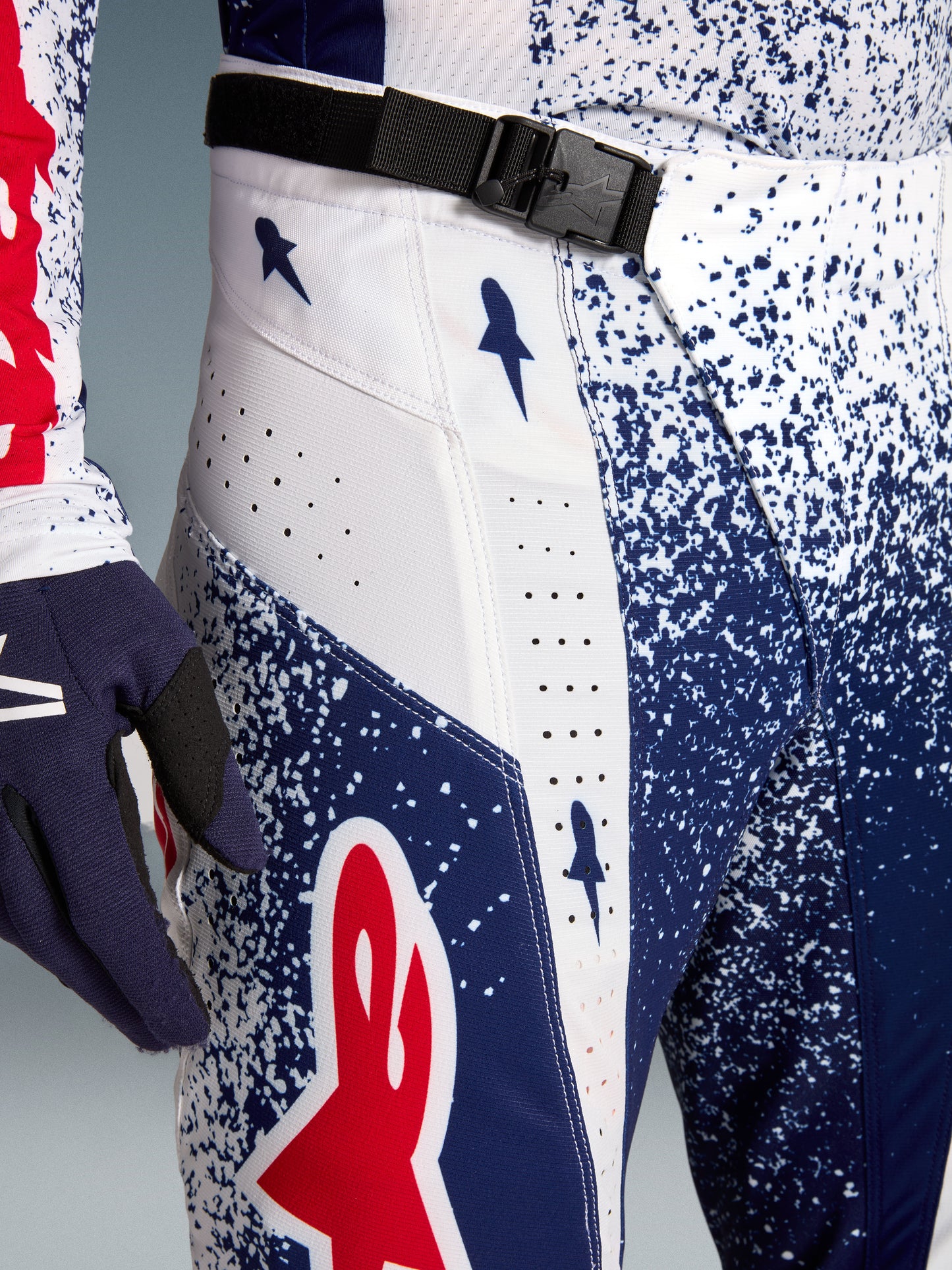 Alpinestars Techstar Unity Pants Limited Edition - Blue/Red/White