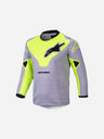 Maillot enfant Alpinestars Racer Veil - Gris