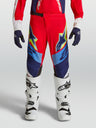 Alpinestars Supertech Dyna Kinderhose - Fire Red/Weiß/Navy Blau