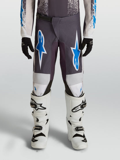 Pantaloni Bambino Alpinestars Fluid Drag - Blu/Blu Navy/Rosso Fuoco/Bianco