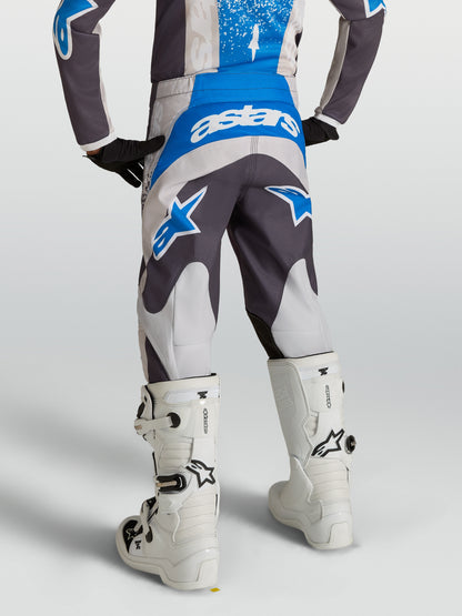 Pantaloni Bambino Alpinestars Fluid Drag - Blu/Blu Navy/Rosso Fuoco/Bianco