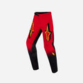 Pantaloni per bambini Alpinestars Supertech Scenz - Rosso/Nero/Giallo