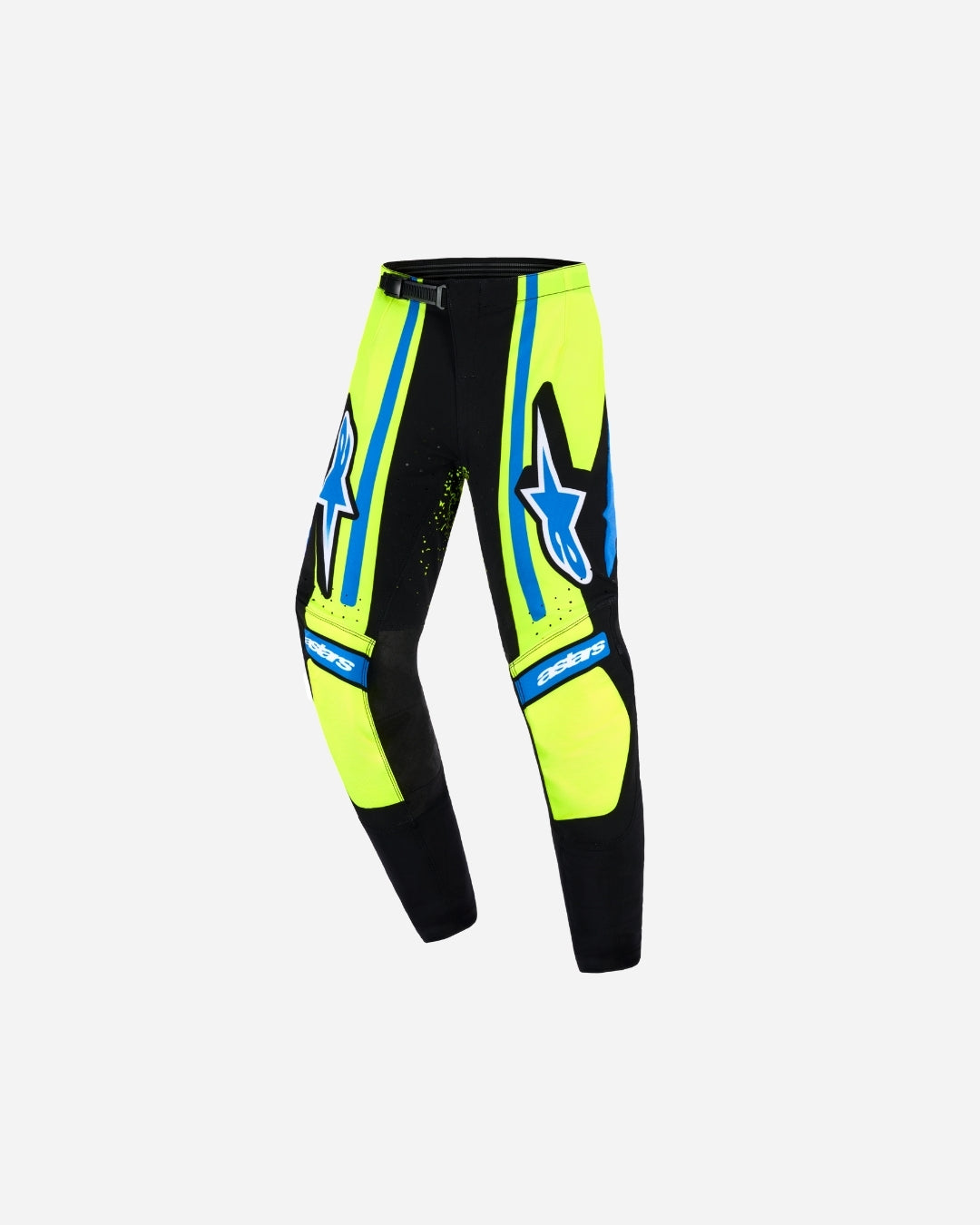 Pantalon enfant Alpinestars Supertech Nomur - Marine foncé/Jaune Fluo/Bleu UCLA