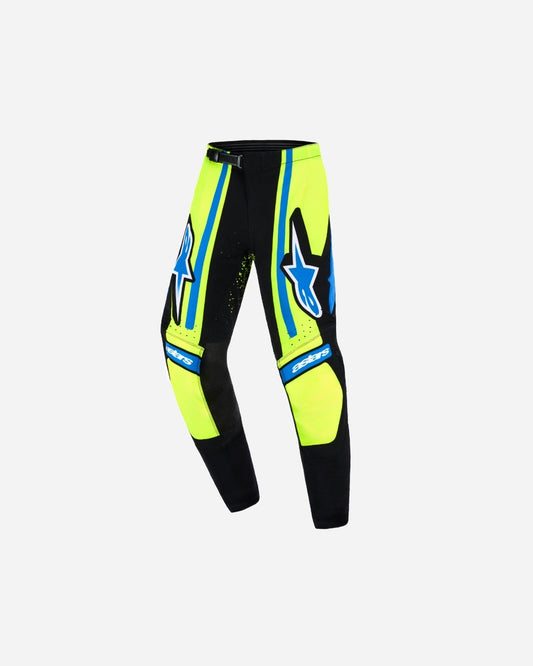 Pantalon enfant Alpinestars Supertech Nomur - Marine foncé/Jaune Fluo/Bleu UCLA