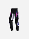 Pantalon enfant Alpinestars Fluid Grid - Noir/Gris clair/Violet
