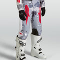 Pantaloni Bambino Alpinestars Fluid Drag - Blu/Blu Navy/Rosso Fuoco/Bianco