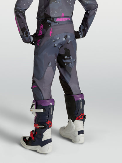 Pantaloni Bambino Alpinestars Fluid Drag - Blu/Blu Navy/Rosso Fuoco/Bianco
