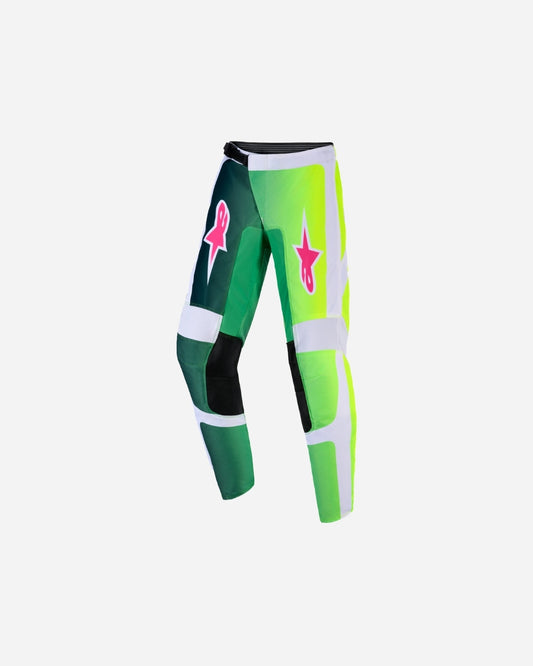 Pantalon enfant Alpinestars Fluid Portl - Vert/Blanc/Noir