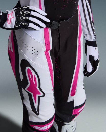 Pantalon femme Alpinestars Techstar Nomur - Noir/Blanc/Fuchsia