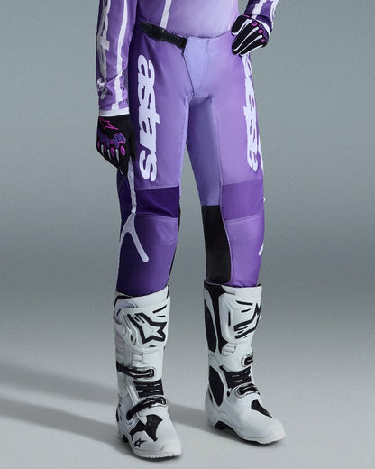 Pantalon femme Alpinestars Fluid Apex - Violet/Blanc