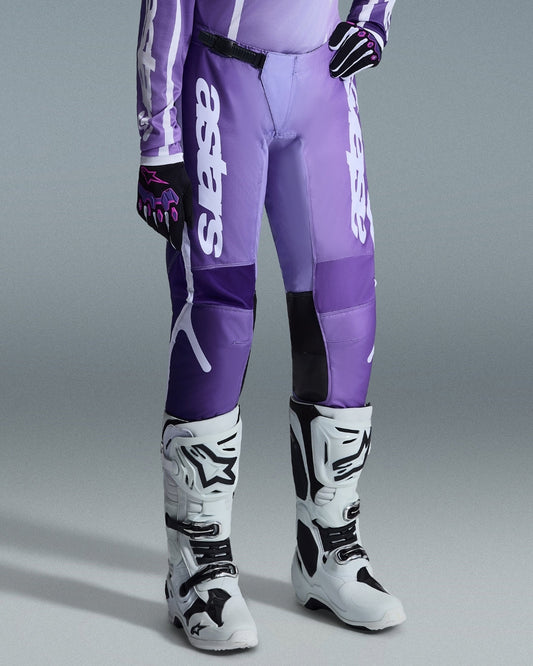 Pantalon femme Alpinestars Fluid Apex - Violet/Blanc