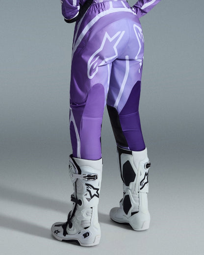 Pantalon femme Alpinestars Fluid Apex - Violet/Blanc
