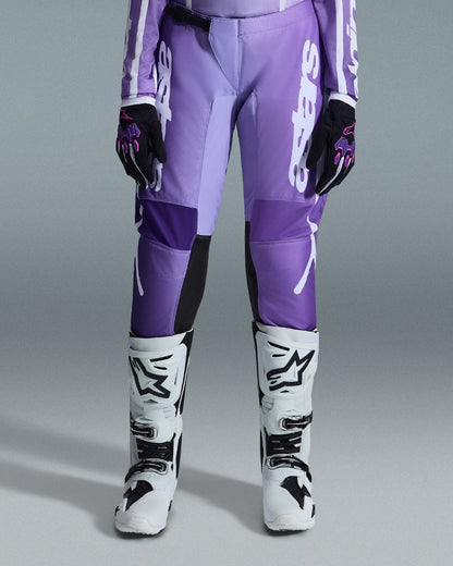 Pantalon femme Alpinestars Fluid Apex - Violet/Blanc