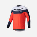 Alpinestars Pro-Dura Jersey – Marineblau/Leuchtorange/Weiß