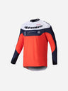 Maillot Alpinestars Pro-Dura - Marine/Orange vif/Blanc