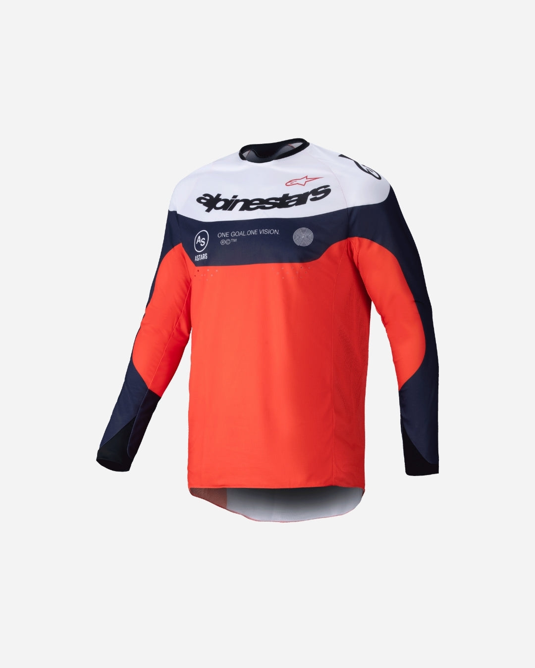 Maillot Alpinestars Pro-Dura - Marine/Orange vif/Blanc