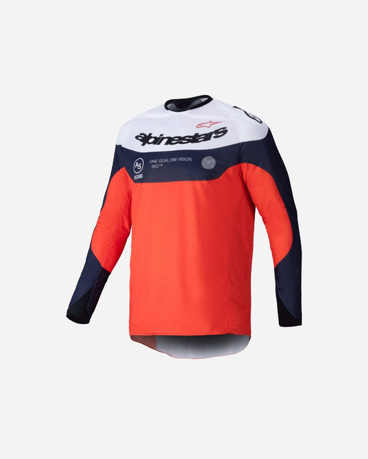 Maillot Alpinestars Pro-Dura - Marine/Orange vif/Blanc
