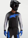 Alpinestars Supertech Hiten AFD Jersey - Schwarz/Helllila/Blithe Blau