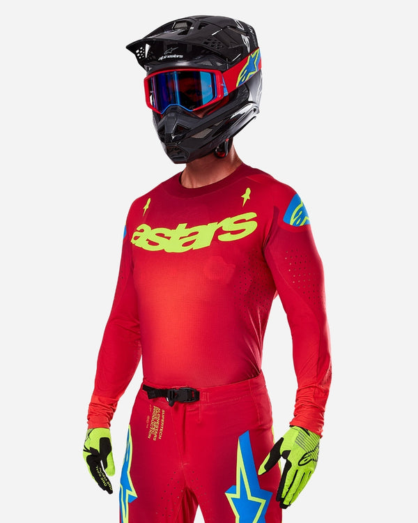 Maillot Alpinestars Supertech Maker - Rouge