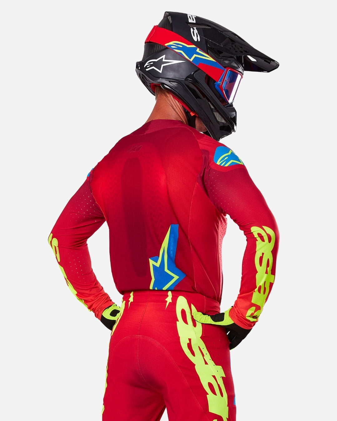 Maillot Alpinestars Supertech Maker - Rouge