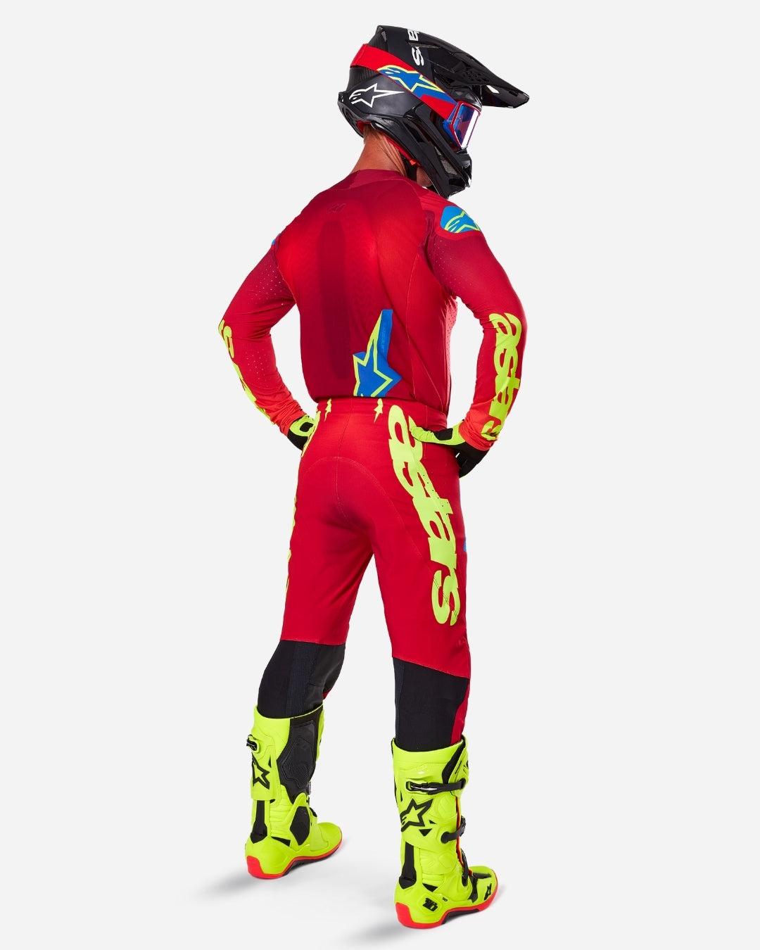 Maillot Alpinestars Supertech Maker - Rouge