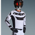 Maillot Alpinestars Racer Riway - Blanc/Noir