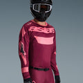 Maillot Alpinestars Racer Riway - Rouge foncé/Corail