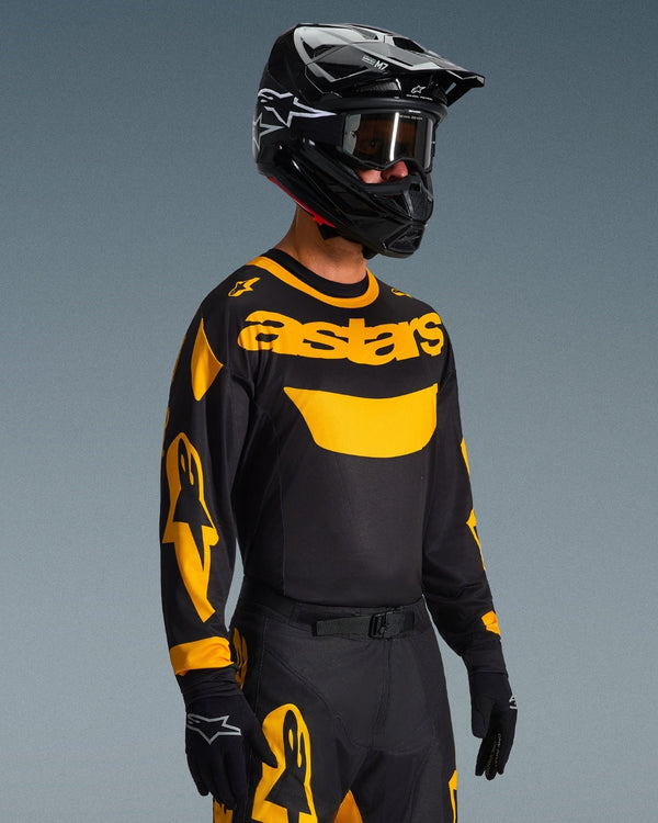 Maillot Alpinestars Racer Riway - Jaune/Noir