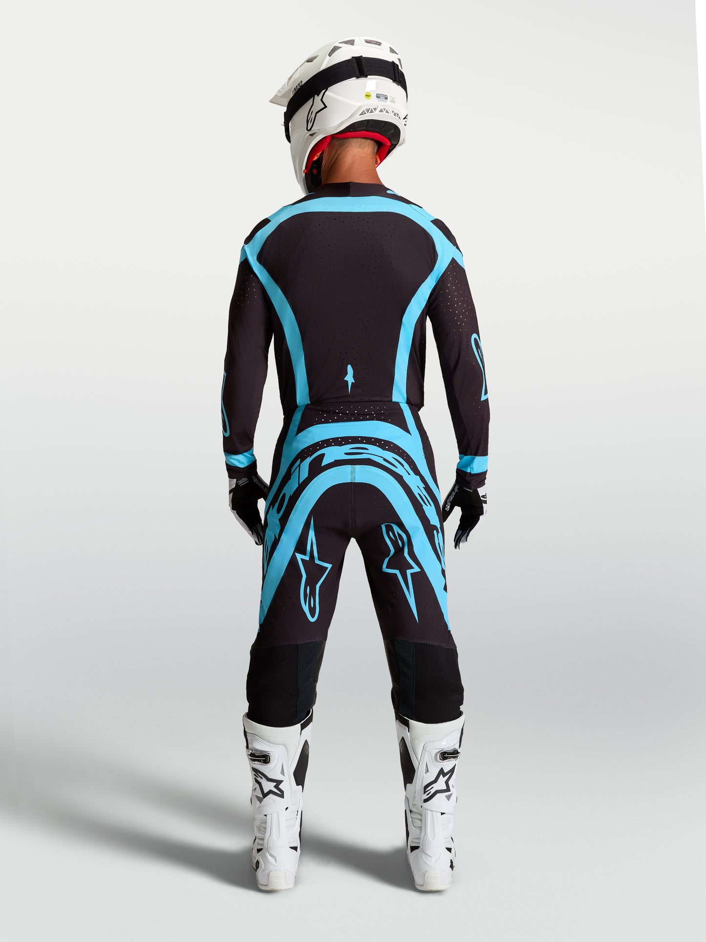 Alpinestars Supertech Vesta Jersey - Black/Turquoise