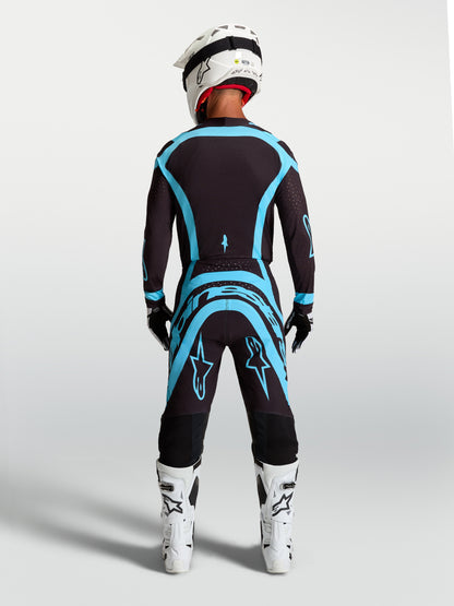 Alpinestars Supertech Vesta Jersey - Black/Turquoise