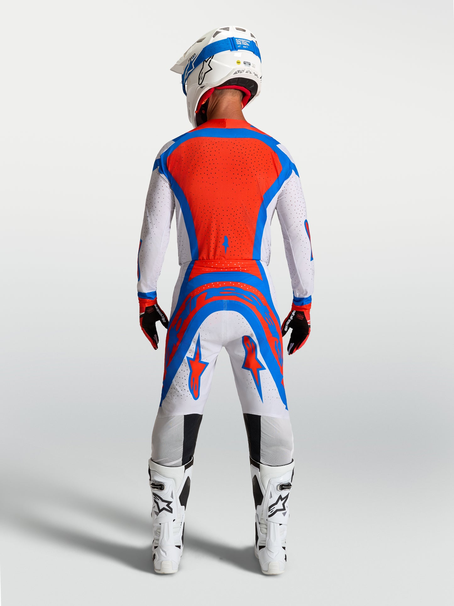 Alpinestars Supertech Vesta Jersey - Helllila/Cardinal Rot