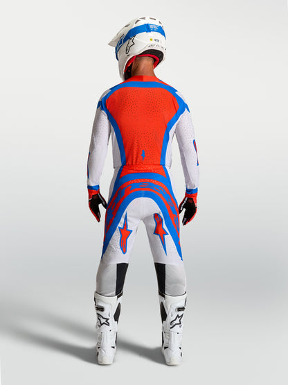 Alpinestars Supertech Vesta Jersey - Helllila/Cardinal Rot