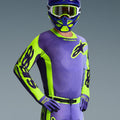 Maglia Alpinestars Racer Portl - Viola/Giallo Fluo