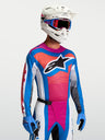 Maillot Alpinestars Techstar Maven - Blanc/Corail chaud/Bleu Blithe