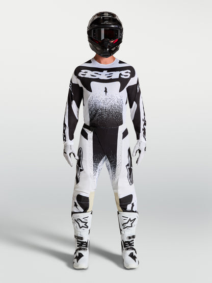 Maillot Alpinestars Techstar Swan - Blanc/Noir
