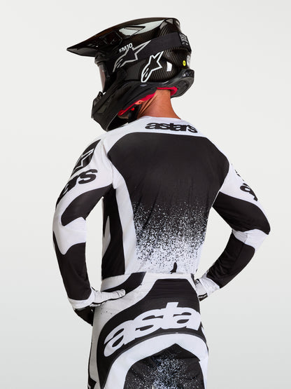 Maillot Alpinestars Techstar Swan - Blanc/Noir